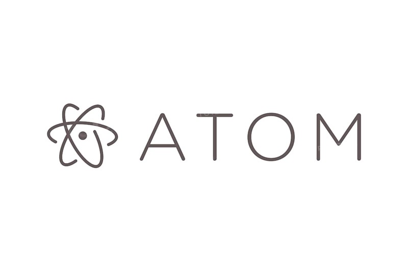 Atom text editor, Logo