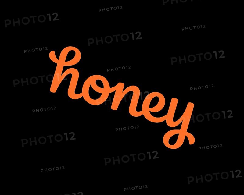 Honey company, gedrehtes Logo