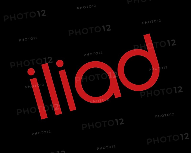 Iliad SA, rotated logo