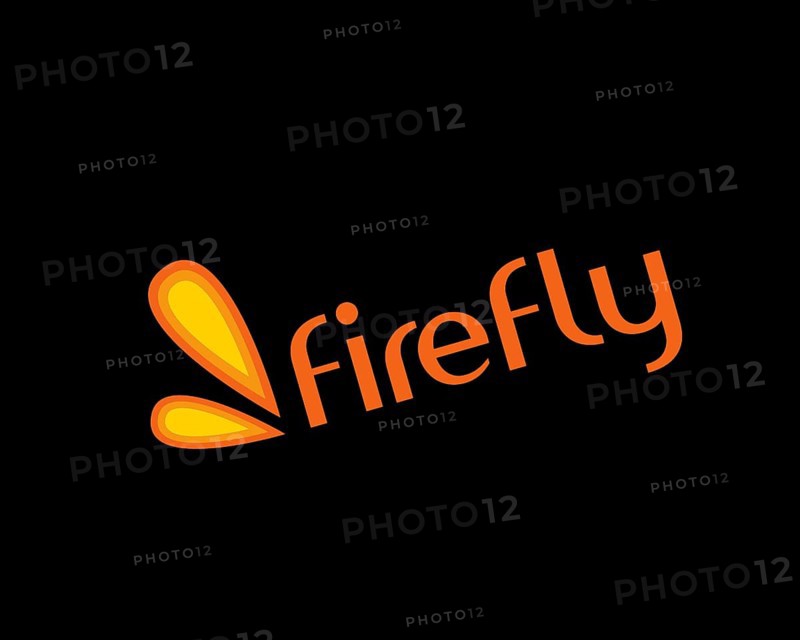 Firefly airline, rotated logo
