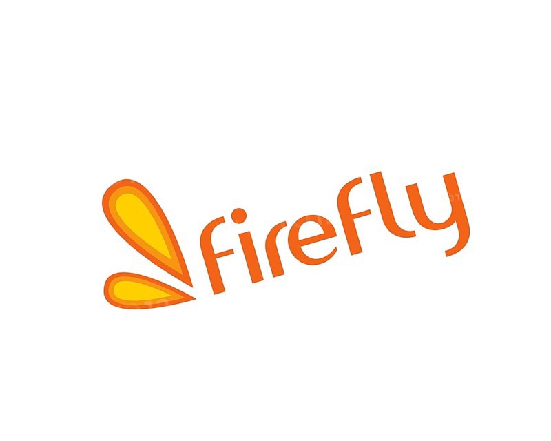 Firefly airline, rotated logo