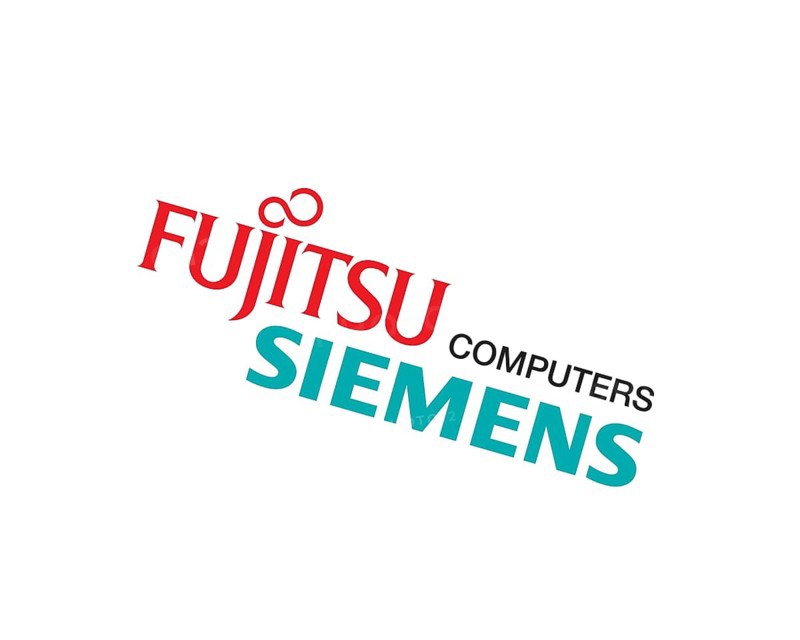 Fujitsu Siemens Computers, gedrehtes Logo