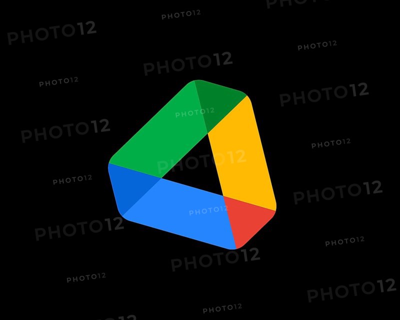 Google Drive, rotated logo
