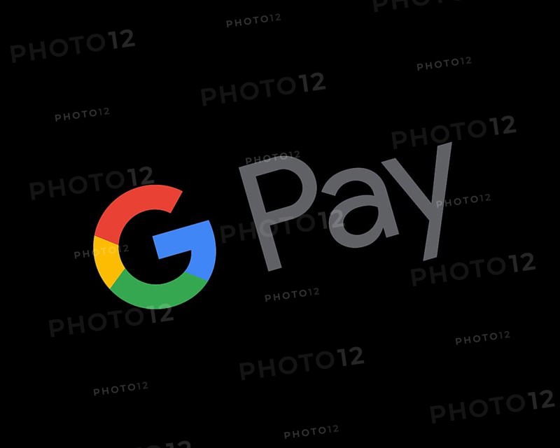 Google Pay, rotated logo
