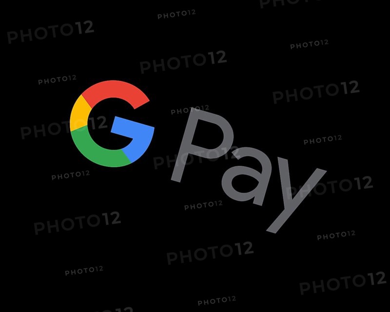 Google Pay, rotated logo