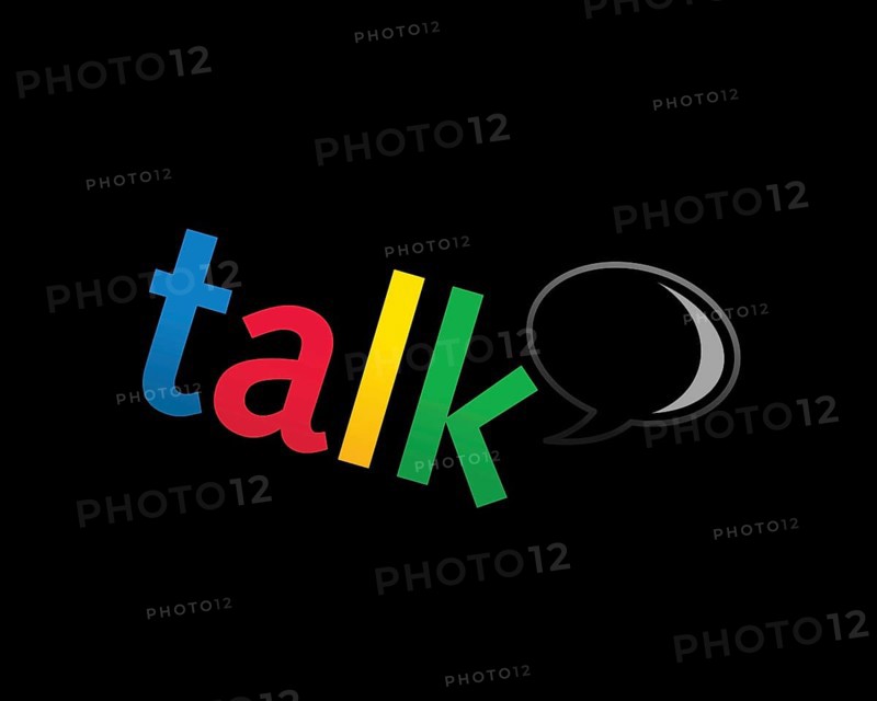 Google Talk, rotated logo