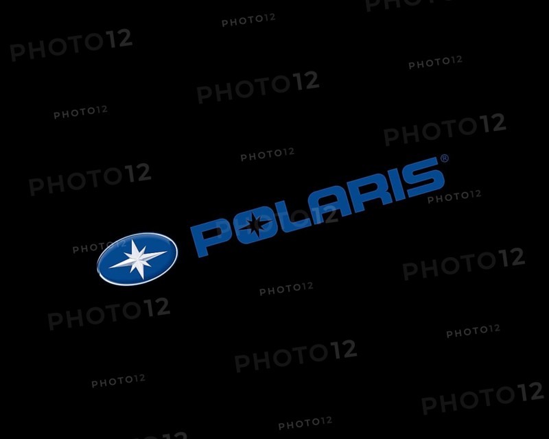 Polaris Inc. rotated logo, black background