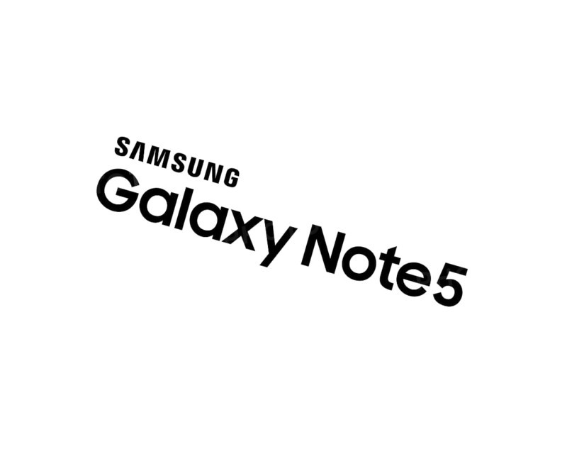 Samsung Galaxy Note 5, Rotated Logo
