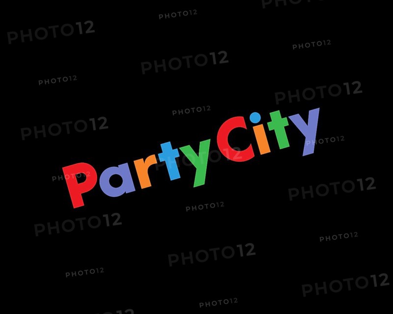 Party City, rotated logo