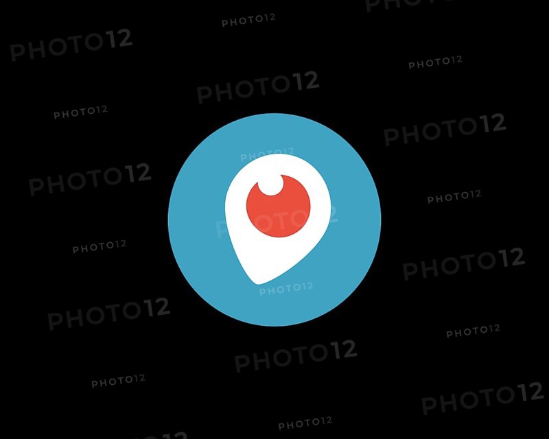 Periscope app, rotated logo