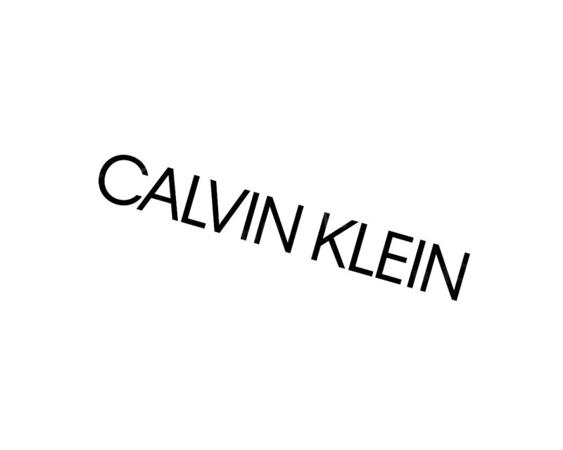 Calvin Klein company, twisted logo