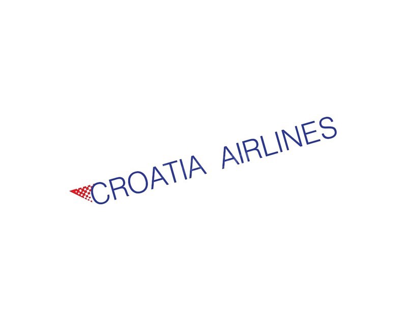 Croatia Airline, rotated logo