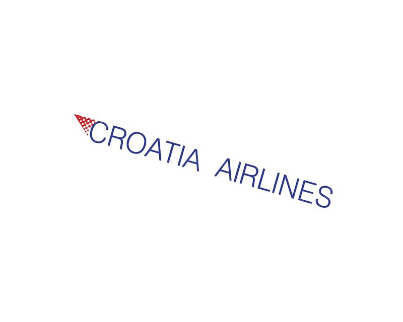 Croatia Airline, rotated logo