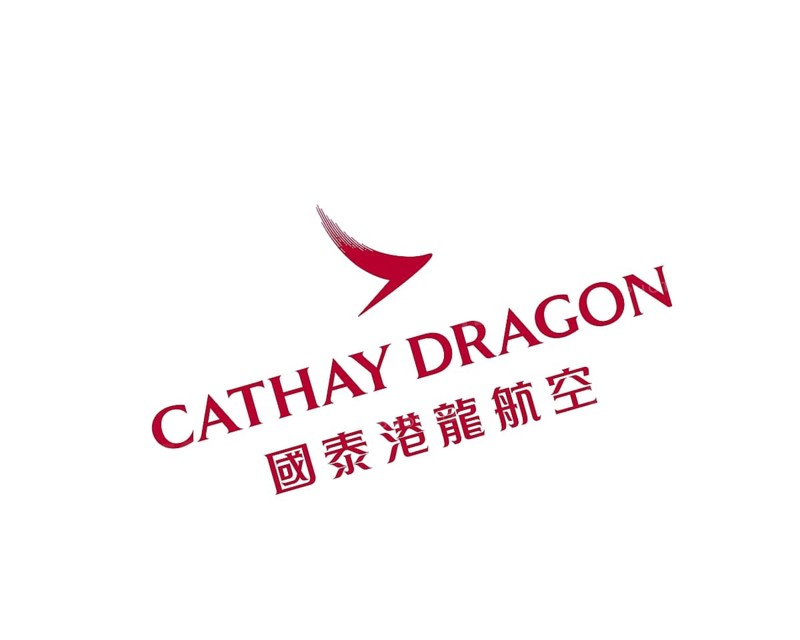 Cathay Dragon, rotated logo