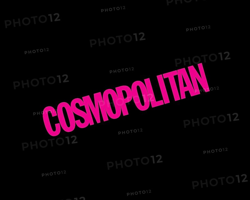 Cosmopolitan magazine, rotated logo