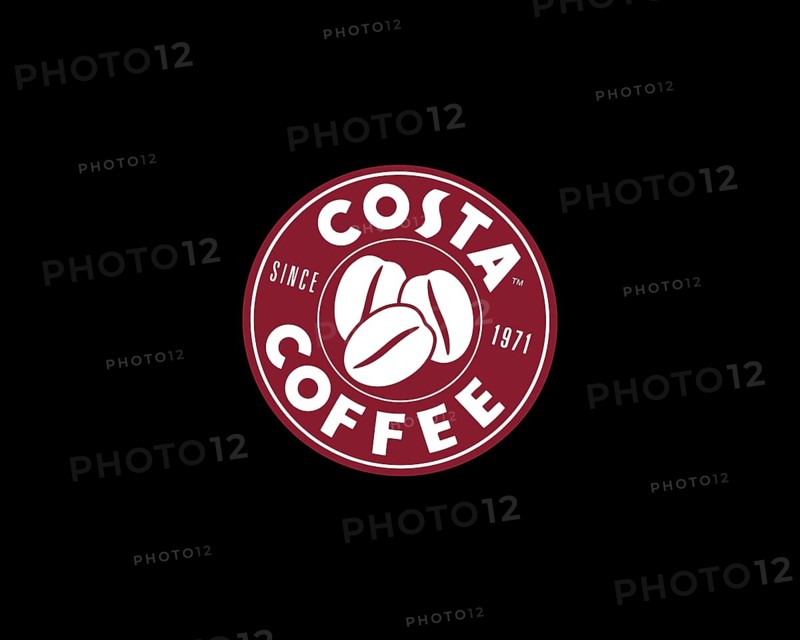 Costa Coffee, rotated logo