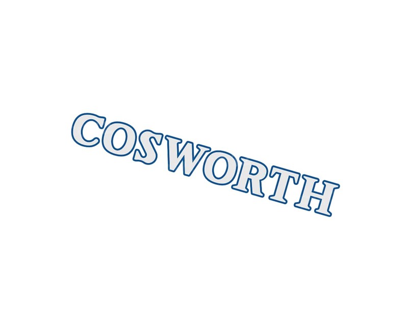 Cosworth, rotated logo