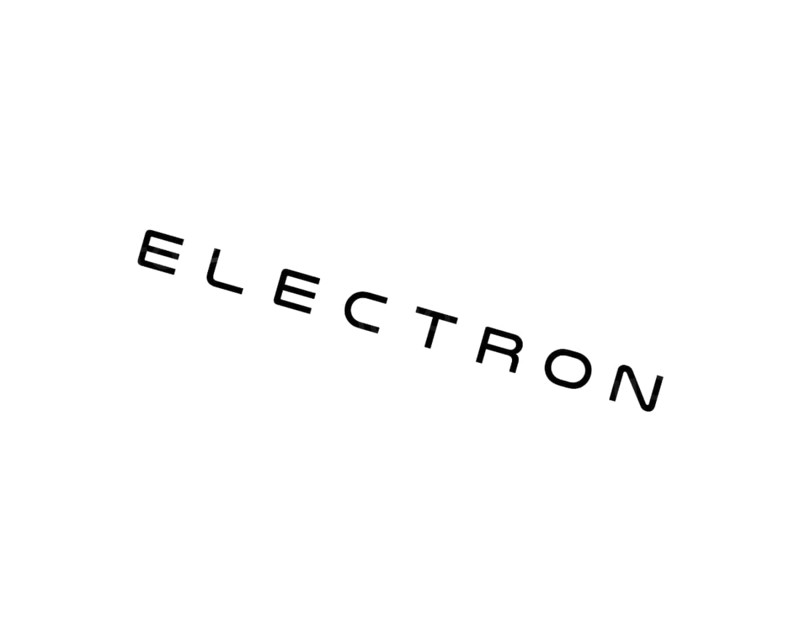 Electron rocket, rotated logo