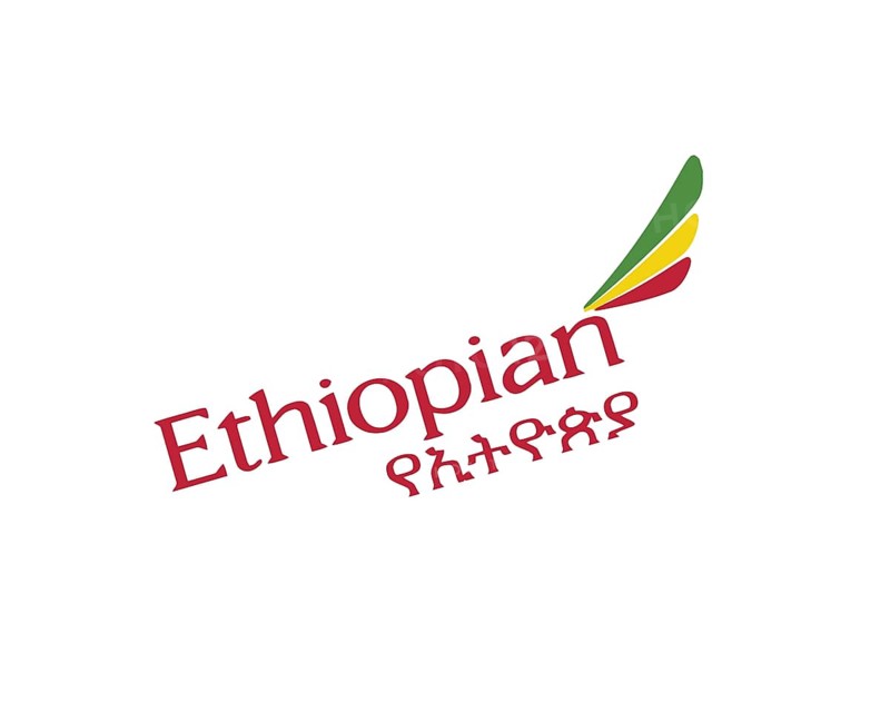 Ethiopian Airline, rotated logo