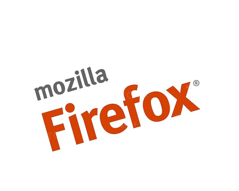 Firefox 2, rotated logo