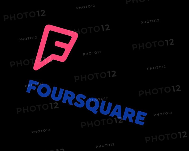 Foursquare City Guide, Rotated Logo