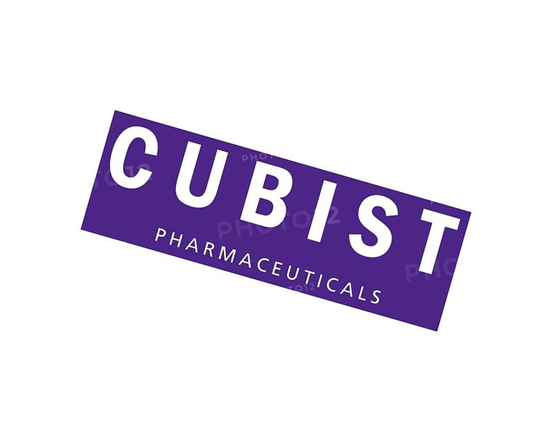 Cubist Pharmaceuticals, rotated logo