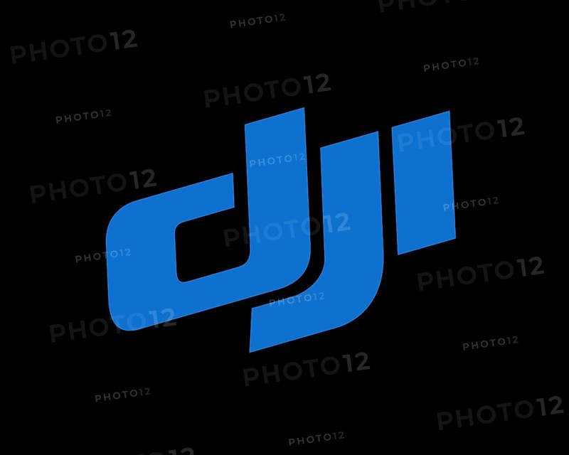 DJI company, rotated logo