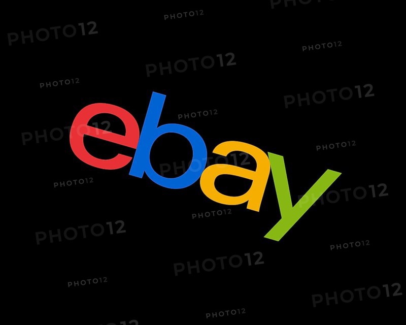 EBay, rotated logo