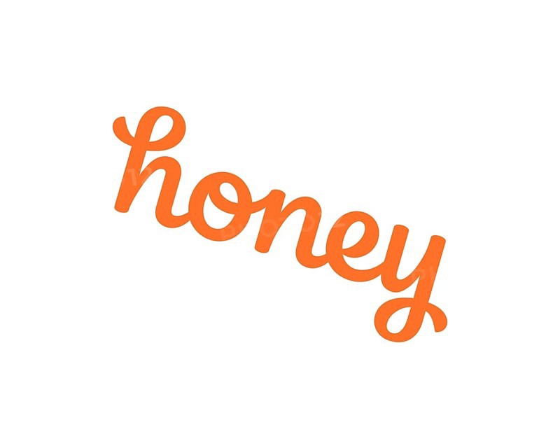 Honey company, rotated logo