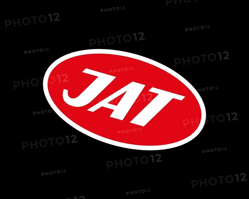 Jat Airways, rotated logo