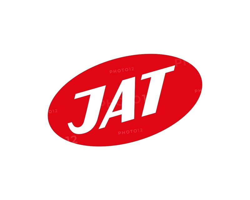 Jat Airways, rotated logo