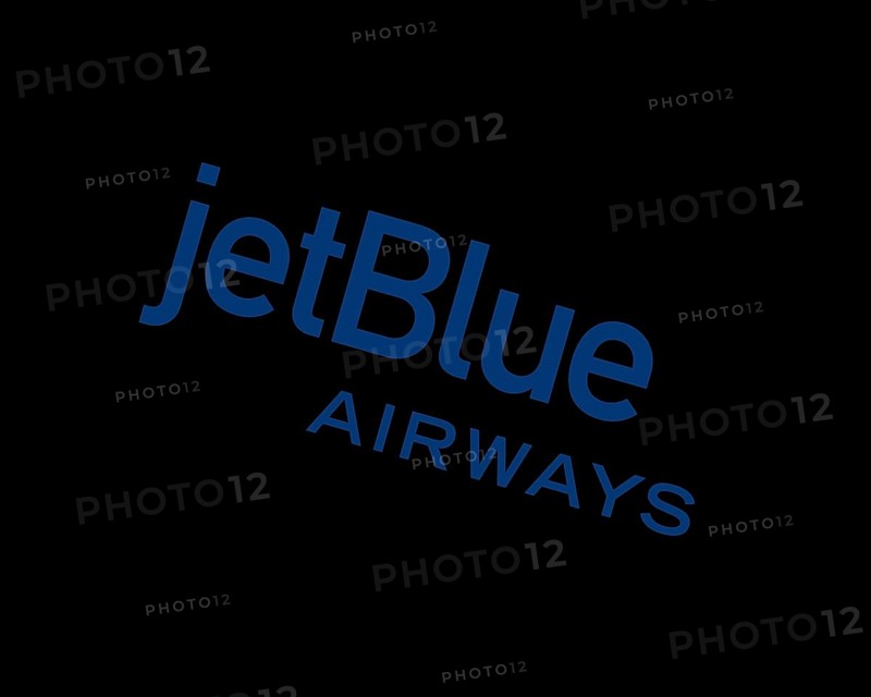 JetBlue, rotated logo