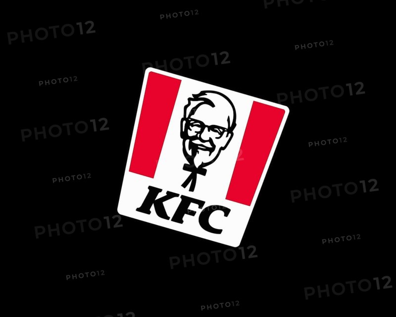 KFC, rotated logo