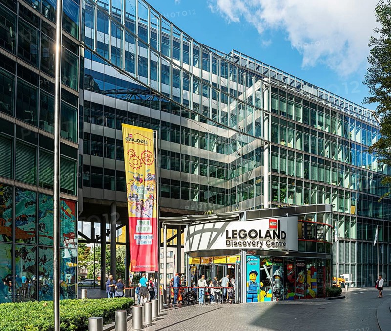 Entrance to Legoland at the Sony Center, Potsdamer Platz