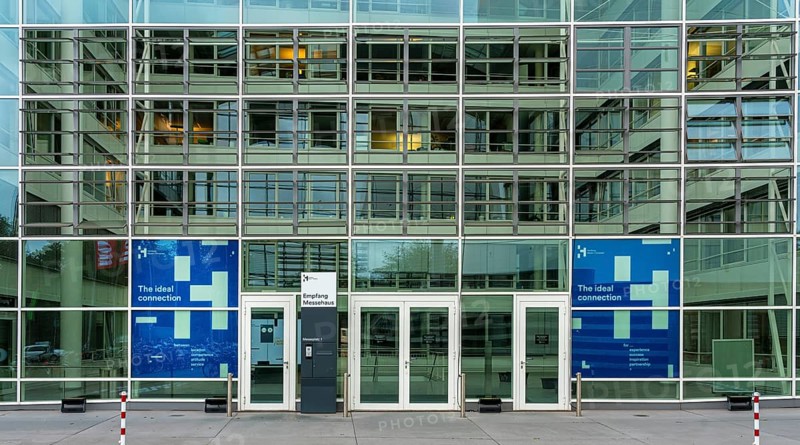 Entrance at Congress Centrum and Messe, Hamburg