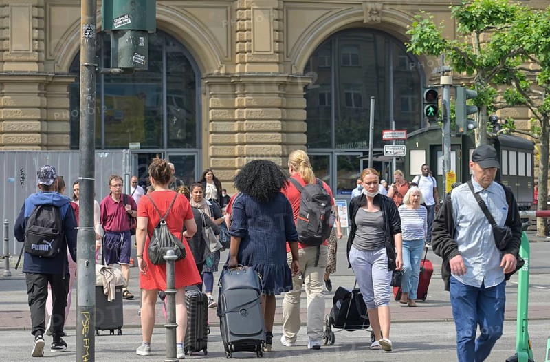 Passers-by, pedestrians