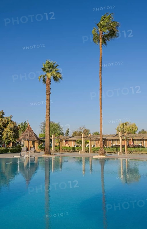 Swimming pool, Jolie Ville hotel complex