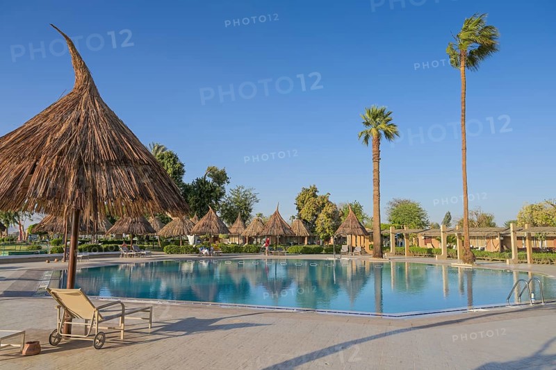 Swimming pool, Jolie Ville hotel complex