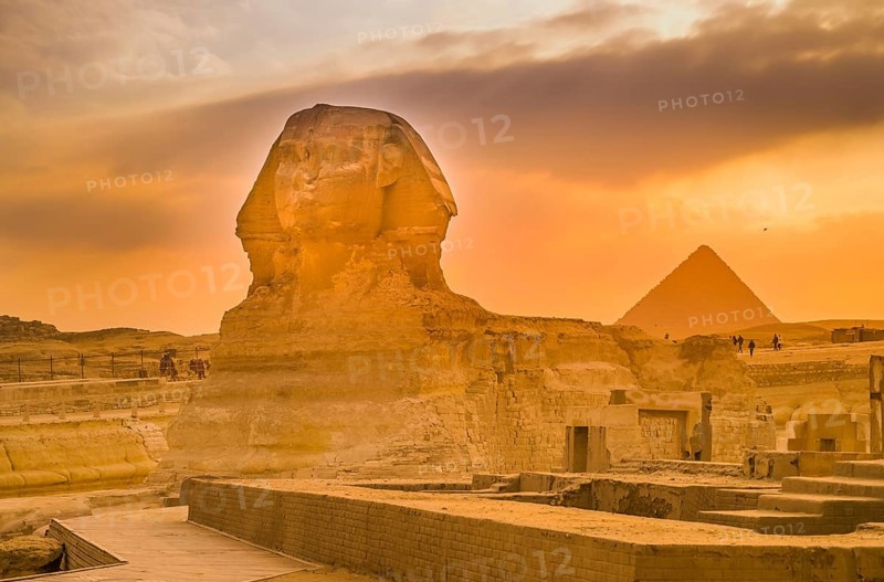 Great Sphinx, Pyramid of Khafre