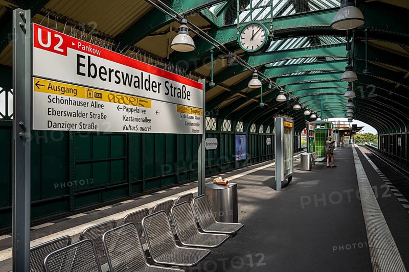 Eberswalder Strasse underground station, Hochbahn