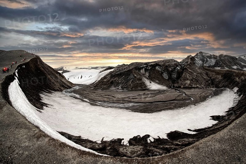 Deception Island Caldera Telephone Bay Antarctica