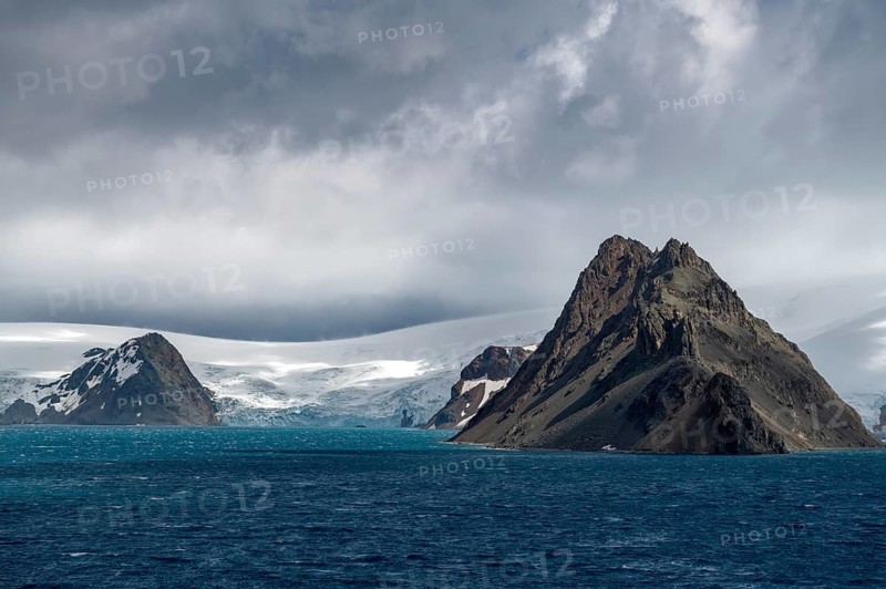 South Shetland Island Glacial Landscape Antarctica