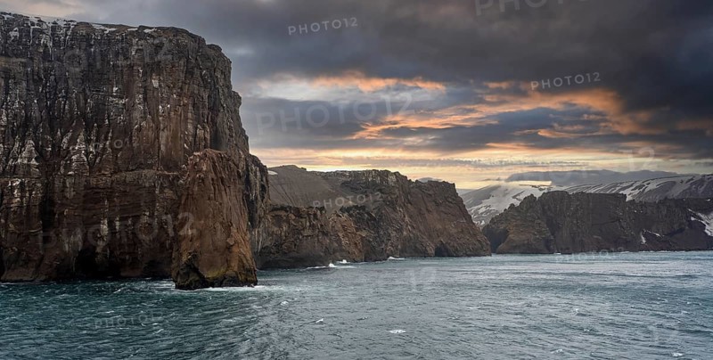 South Shetland Island Entrance to Deception Island Antarctica