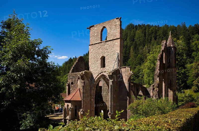 All Saints Monastery Ruins in the Black Forest National Park
