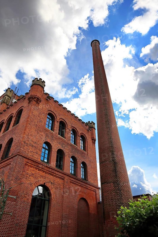 Old south house of the Loewenbrauerei in Schwaebisch Hall. Schwaebisch Hall
