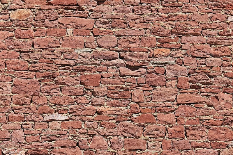 Historical wall in Tauberbischofsheim as background