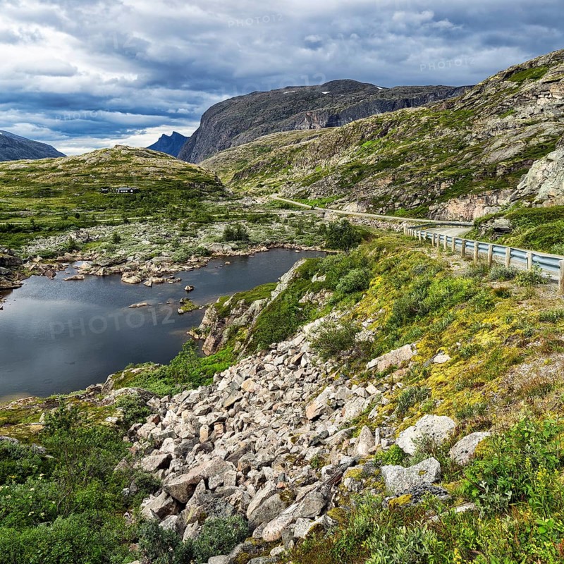 Typical mountain landscape
