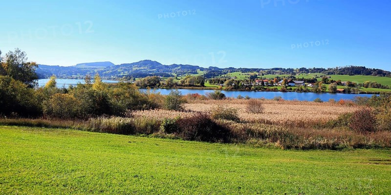 The Niedersonthofer See is a popular destination. Waltenhofen