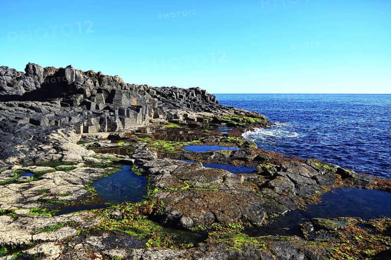 El Bufadero a hissing and spouting waterhole. La Garita
