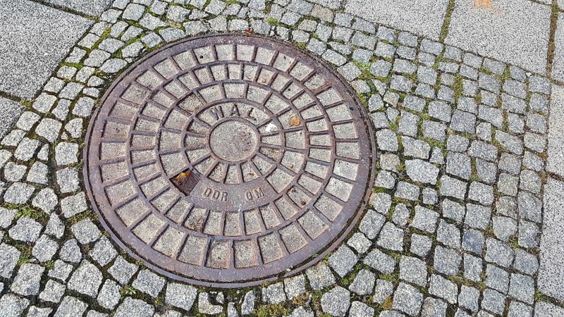 Manhole cover from Magdeburg